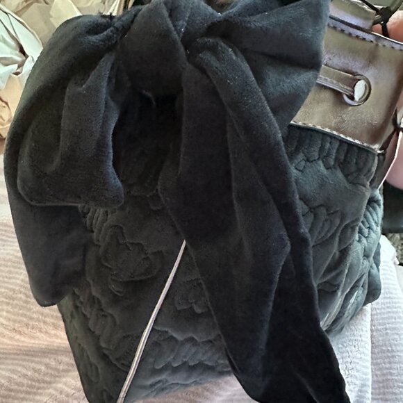 Juicy Couture Daydreamer 'Vintage Dreams' Tote Bag Black Liquorice/ Gunmetal NWT - Picture 6 of 11